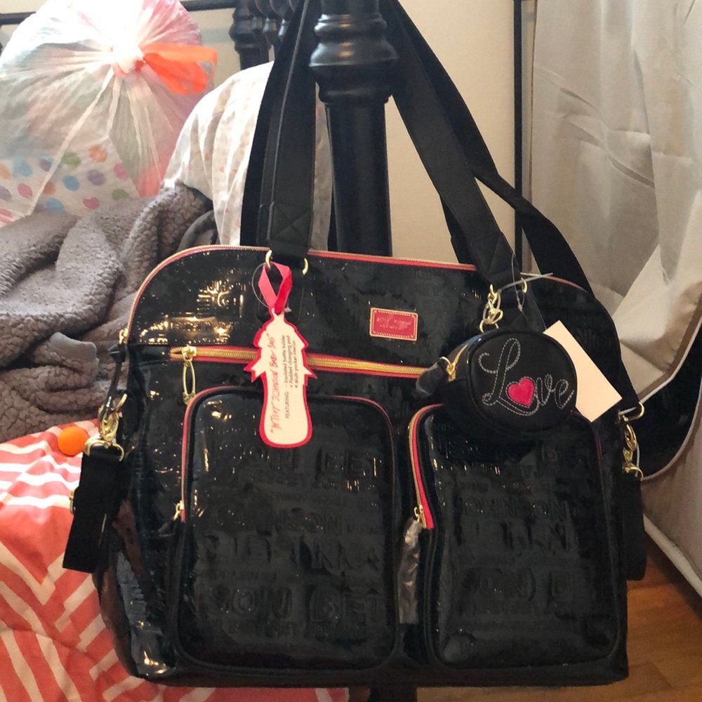 Betsey Johnson baby bag
